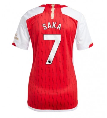 Arsenal Bukayo Saka #7 Hemmatröja Dam 2023-24 Kortärmad